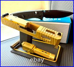 Complete Slide with Zaffiri Ported Barrel FOR Glock 26 Gen 3 RMR Cut G26 Upper
