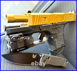 Complete Slide with Zaffiri Ported Barrel FOR Glock 26 Gen 3 RMR Cut G26 Upper
