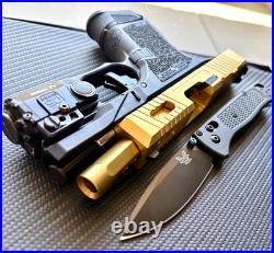 Complete Slide with Zaffiri Ported Barrel FOR Glock 26 Gen 3 RMR Cut G26 Upper