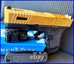 Complete Slide with Zaffiri Ported Barrel FOR Glock 26 Gen 3 RMR Cut G26 Upper