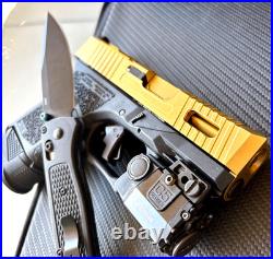 Complete Slide with Zaffiri Ported Barrel FOR Glock 26 Gen 3 RMR Cut G26 Upper