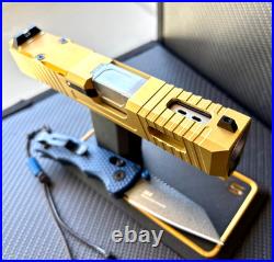 Complete Slide with Zaffiri Ported Barrel For Glock 26 Gen 3 RMR Cut G26 Upper