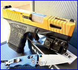 Complete Slide with Zaffiri Ported Barrel For Glock 26 Gen 3 RMR Cut G26 Upper