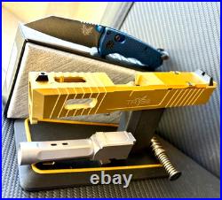 Complete Slide with Zaffiri Ported Barrel For Glock 26 Gen 3 RMR Cut G26 Upper