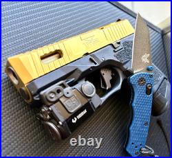 Complete Slide with Zaffiri Ported Barrel For Glock 26 Gen 3 RMR Cut G26 Upper