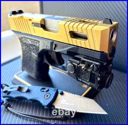 Complete Slide with Zaffiri Ported Barrel For Glock 26 Gen 3 RMR Cut G26 Upper