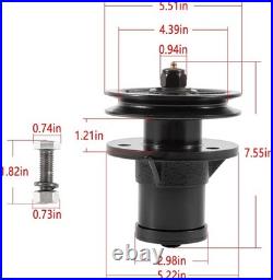 Complete Spindle Assembly Assemble Replacement Parts Kit & Pull Sheave 500740