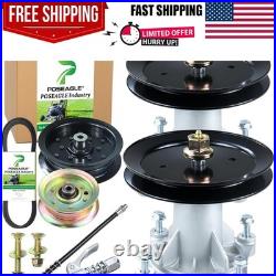 Complete Spindle Assembly Kit Replaces Multiple Mower Parts for YT3000 & YT4000