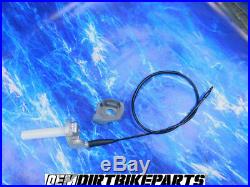 Complete Two Stroke Throttle Assembly Housing Control Cable Kit Keihin Mikuni