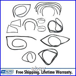 Complete Weatherstrip Seal 19 Pc Kit Set for 70-78 Datsun Z 240 260 280 2 Seater