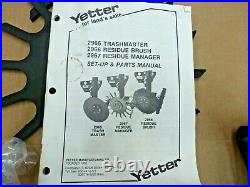 Complete Yetter part# 2967-145 unit mounted no till coulter kit for JD 7000
