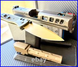 Custom AMP Slide For Glock 19 Gen 3 Zaffiri Sights RMR Cut Complete G19 Upper