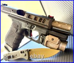 Custom AMP Slide For Glock 19 Gen 3 Zaffiri Sights RMR Cut Complete G19 Upper