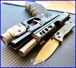 Custom AMP Slide For Glock 19 Gen 3 Zaffiri Sights RMR Cut Complete G19 Upper