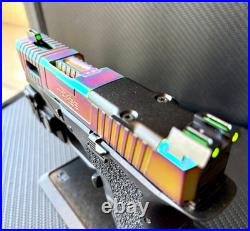 Custom Chameleon Slide FOR Glock 26 Gen 3 Complete G26 Upper RMR Cut +FREE KNIFE
