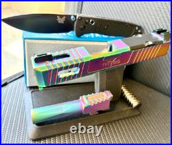 Custom Chameleon Slide FOR Glock 26 Gen 3 Complete G26 Upper RMR Cut +FREE KNIFE