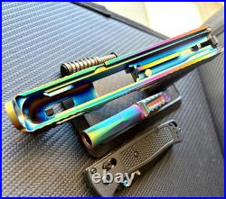 Custom Chameleon Slide FOR Glock 26 Gen 3 Complete G26 Upper RMR Cut +FREE KNIFE