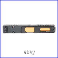 DD Complete Slide for Glock 19 Gen 3 Staccato Style Slide PVD Gold Barrel