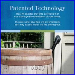DIY Rainwater Collection System with FlexiFit Diverter Complete Parts Kit