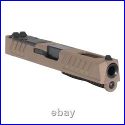 Davidson Defense Staccato Style FDE Complete Slide for Glock 19 Gen 3
