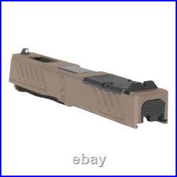 Davidson Defense Staccato Style FDE Complete Slide for Glock 19 Gen 3