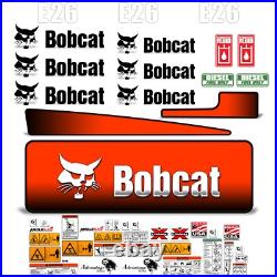 Decal Kit fits Bobcat E26 Stage Mini Excavator Parts + Safety Stickers 7yr Vinyl