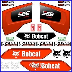 Decal Kit fits Bobcat S66 Stage 5 Skid Steer S-66 Loader Parts Sticker 7yr Vinyl