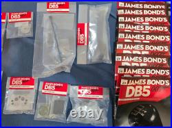 Eaglemoss 1/8 Aston Martin Db5 James Bond 007 Complete Kit Issues/parts 1-86 Nos