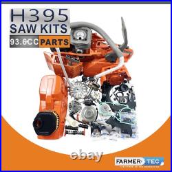 Farmertec Complete Repair Parts Kit For HUSQVARNA 394 395 394XP 395XP Chainsaw