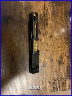 Fdez P365 Fuse 4.3 Complete Upper With Gold Flush/Crown Barrel