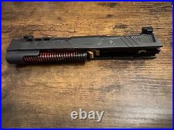 Fdez P365 Fuse 4.3 Complete Upper With Gold Flush/Crown Barrel