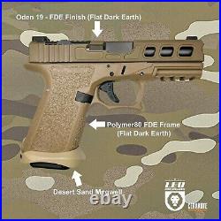 For Glock 19 Complete upper Slide gen 1-3 NEW FDE with Sights