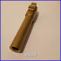 Gold Aluminum Lower Parts Kit For Glock 17 – Adjustable Trigger, Extended Release & Slide Lock (17-AL-Gold)