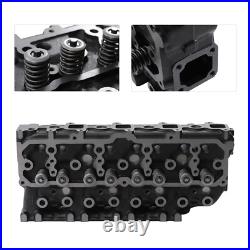 For Mitsubishi S4S Engine Part Complete Cylinder Head Assembly & Full Gasket Kit