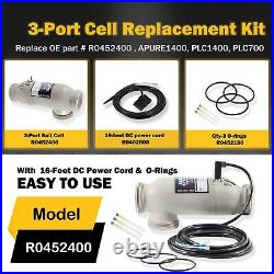 For Zodiac AquaPure APURE1400 Cell Kit Complete Replacement Parts (R0452400)