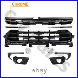 Front Bumper Cover Grille Assembly Kit Complete Fit Chevy Colorado Z71 2021-2022