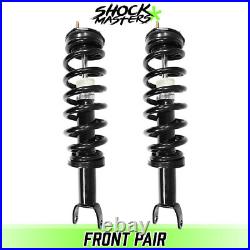 Front Pair Complete Struts & Coil Spring Assemblies for 2011-2018 Ram 1500 4WD