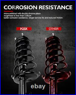 Front & Rear Strut with Coil Spring Assembly For Toyota Avalon 06-12 Camry 07-11