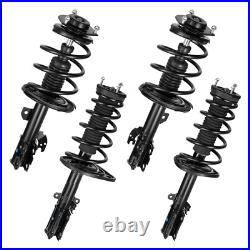 Front Rear Struts Shock Absorbers Coil Spring for 07-11 Toyota Camry Lexus ES350