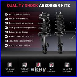 Front Rear Struts Shock Absorbers Coil Spring for 07-11 Toyota Camry Lexus ES350
