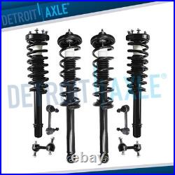 Front Rear Struts withCoil Spring Sway Bars for 2004 2005 2006 2007 2008 Acura TSX