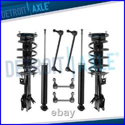 Front Strut Spring Rear Shock Sway Bar Suspension Kit for Ford Edge Lincoln MKX