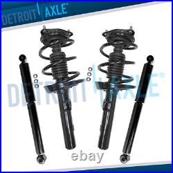 Front Strut with Coil Spring Rear Shock Absorbers Kit for 2016 2020 Honda Civic