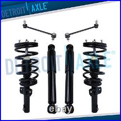 Front Struts Assembly + Sway Bars + Rear Shock Absorbers for 95-03 Ford Windstar