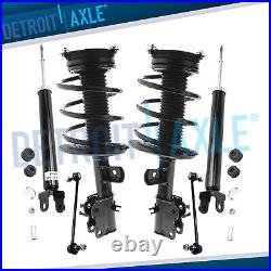 Front Struts Rear Shock Absorbers Sway Bars Kit for 2016 2018 Nissan Maxima