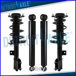 Front Struts with Coil Spring Rear Shock Absorbers for 2013-2017 Hyundai Veloster