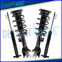 Front Struts with Coil Spring Rear Shocks for 2016 2018 Ford Edge Lincoln MKX