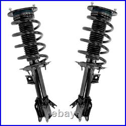 Front Struts with Coil Spring Rear Shocks for 2016 2018 Ford Edge Lincoln MKX