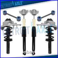 Front Struts with Coil Spring Sway Bars Rear Shock Absorbers for 2009-2017 Audi Q5