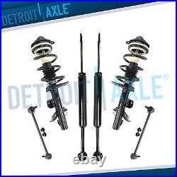 Front Struts withCoil Spring Rear Shocks Sway Bars Kit for 2014-2018 Jeep Cherokee